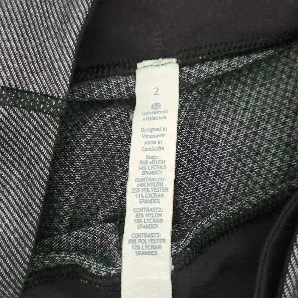 Lululemon Snake Skin Crop Leggings